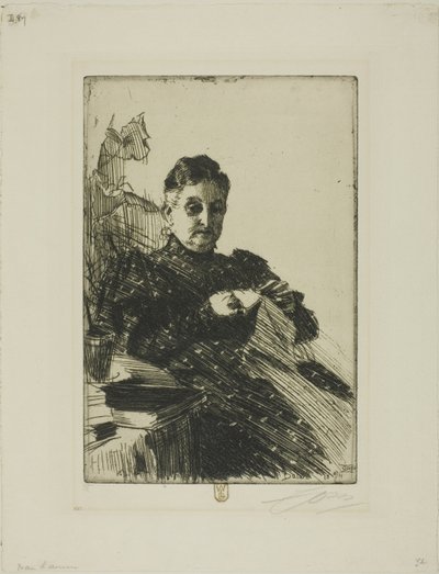 Mme Lamm II door Anders Leonard Zorn