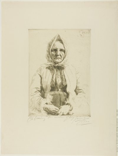Mona door Anders Leonard Zorn
