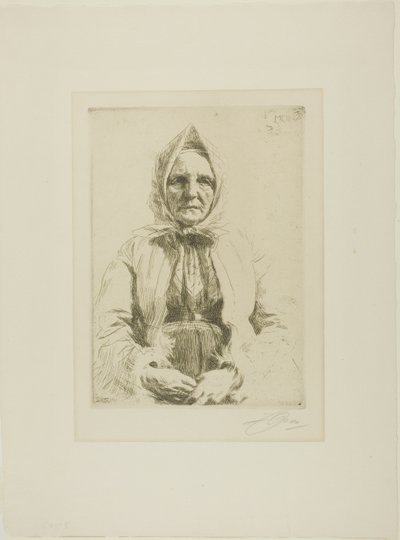 Mona door Anders Leonard Zorn