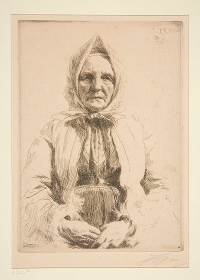 Mona door Anders Leonard Zorn
