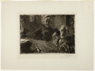De Heer en Mevrouw Fürstenberg door Anders Leonard Zorn