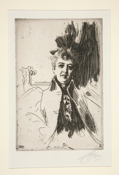Mevrouw Potter Palmer door Anders Leonard Zorn