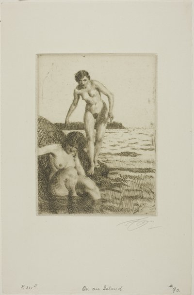 Op het Eiland Hemsö door Anders Leonard Zorn