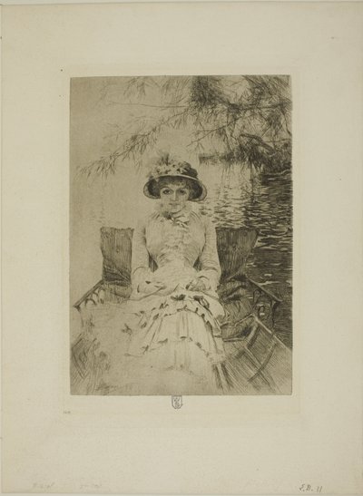 Op de Theems door Anders Leonard Zorn