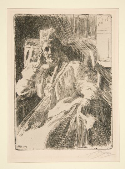 Koningin Sophia door Anders Leonard Zorn