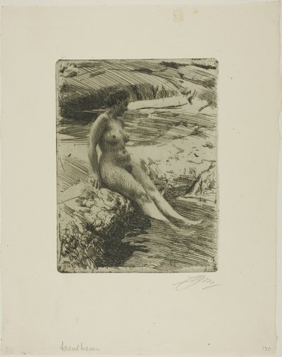 Sandhamn door Anders Leonard Zorn