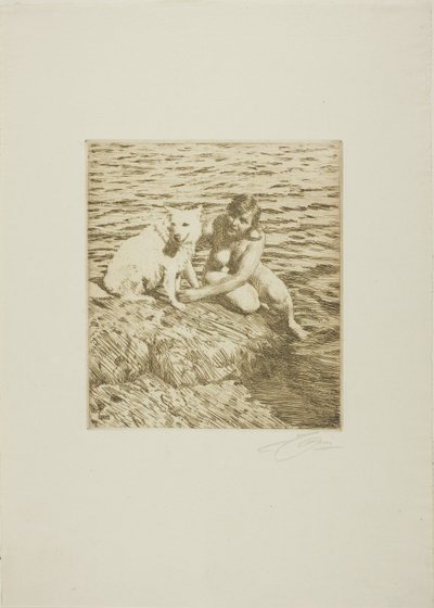 Sappho door Anders Leonard Zorn