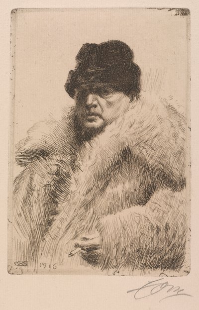 Zelfportret door Anders Leonard Zorn