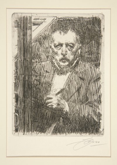 Zelfportret door Anders Leonard Zorn