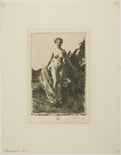 Zomer door Anders Leonard Zorn