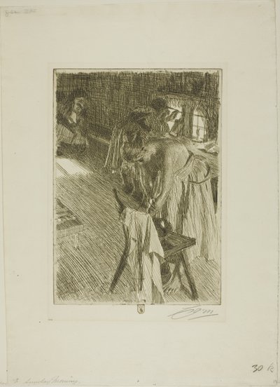 Zondagochtend door Anders Leonard Zorn