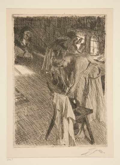 Zondagochtend door Anders Leonard Zorn