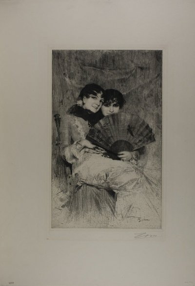 De neven door Anders Leonard Zorn