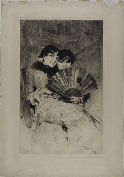 De Neven door Anders Leonard Zorn