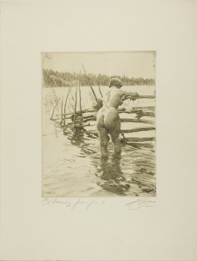 Het Hek door Anders Leonard Zorn
