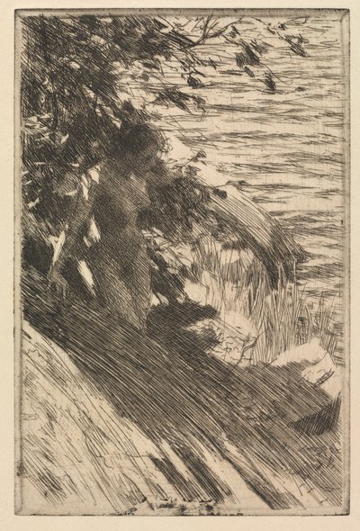 De grote baadster, 1895 door Anders Leonard Zorn