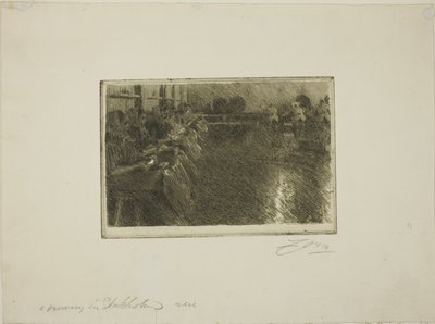 De Grote Brouwerij door Anders Leonard Zorn