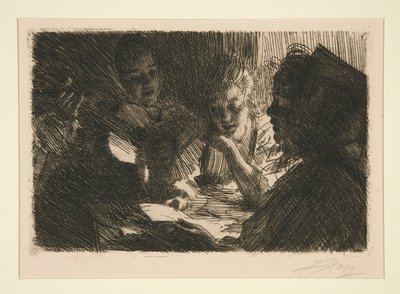 De Nieuwe Ballade door Anders Leonard Zorn