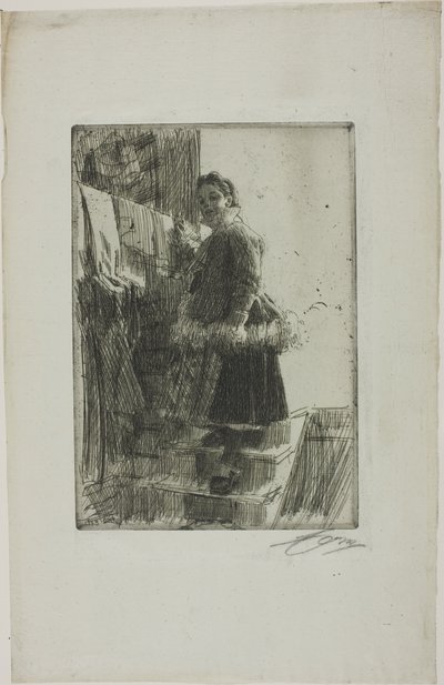 Het Magazijn door Anders Leonard Zorn