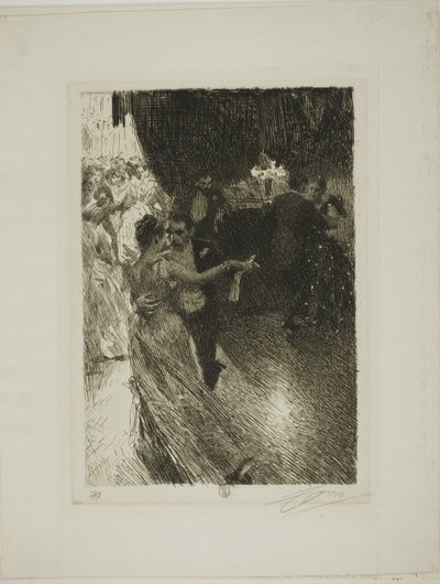 De wals door Anders Leonard Zorn