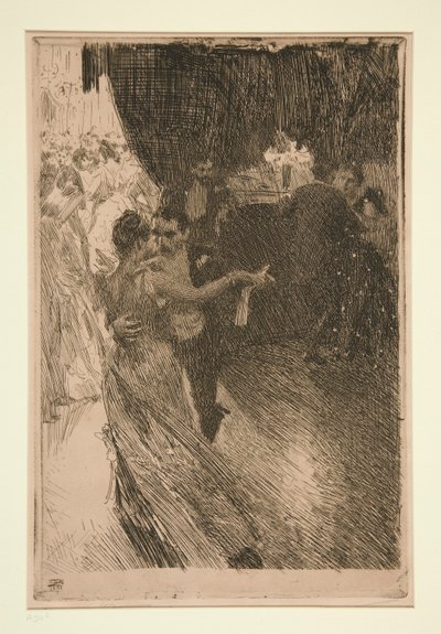 De wals door Anders Leonard Zorn