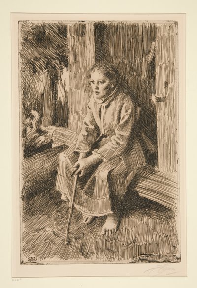 Valkulla door Anders Leonard Zorn