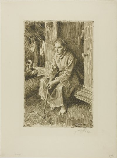Herderin door Anders Leonard Zorn