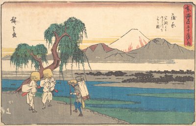 Kambura Station door Ando Hiroshige