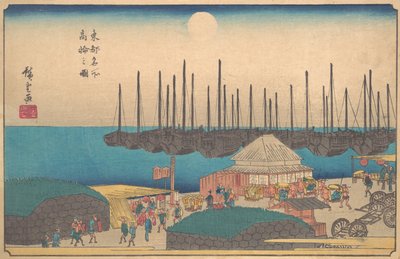 Takanawa no Zu door Ando Hiroshige