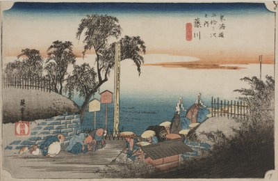 Bohhana door Ando or Utagawa Hiroshige