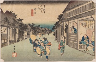 Goyu door Ando or Utagawa Hiroshige