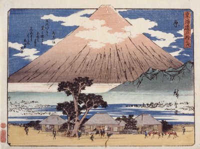 Hara door Ando or Utagawa Hiroshige
