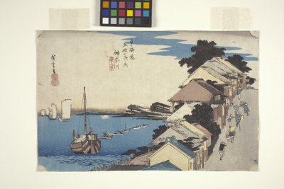 Kanagawa door Ando or Utagawa Hiroshige