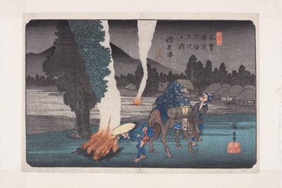 Nr. 19, Karuizawa door Ando or Utagawa Hiroshige