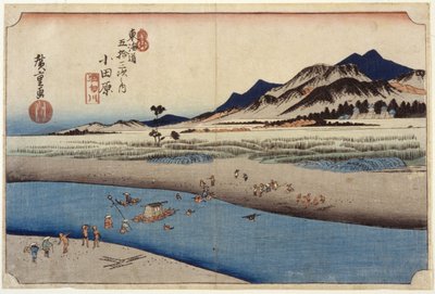 Station 10, Odawara door Ando or Utagawa Hiroshige