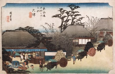 Theehuis bij de Lopende Bron, Otsu, uit de Serie 