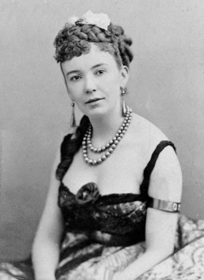 Cora Pearl (A15) door Andre Adolphe Eugene Disderi