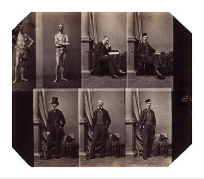 De Hertog van Polignac door Andre Adolphe Eugene Disderi