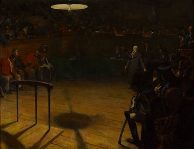 Jean Valjean voor het Assisenhof in Arras, 1904 door André Victor Édouard Devambez