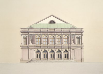 Stadstheater, Colmar, Frankrijk door Andras Kaldor