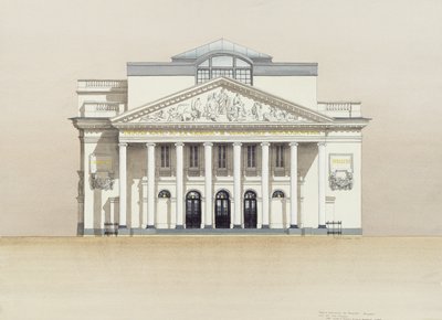 Koninklijk Munttheater, Brussel, België door Andras Kaldor
