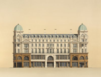 De linnenhal, Regent Street door Andras Kaldor