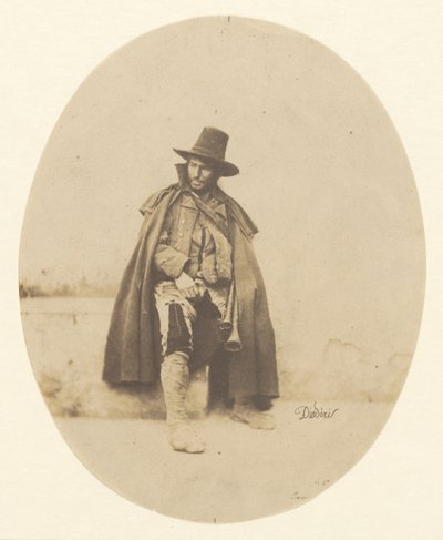 [Een inwoner van Calabrië, Italië]. door Andre Adolphe Eugene Disderi