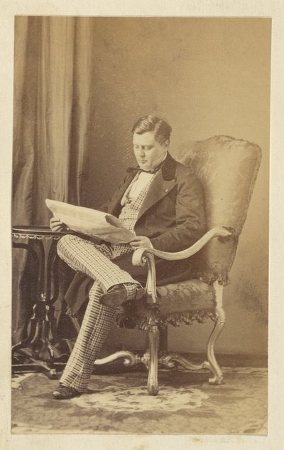 [Alexandre Florian Joseph, Graaf Colonna-Walewski]. door Andre Adolphe Eugene Disderi