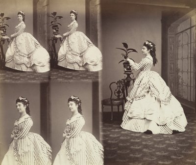 Beresford, 1867 door Andre Adolphe Eugene Disderi