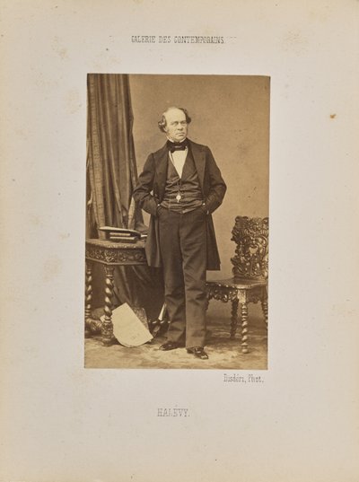 Halévy door Andre Adolphe Eugene Disderi