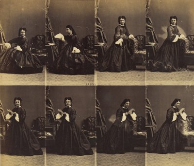 Mangin, 1861 door Andre Adolphe Eugene Disderi