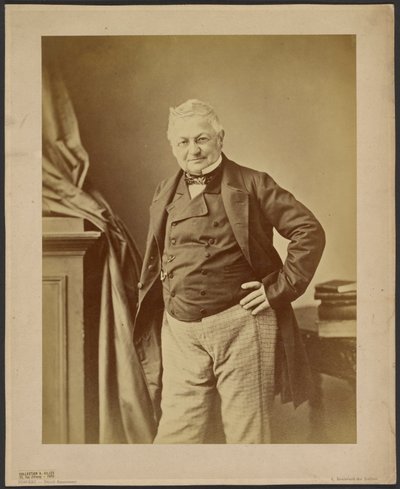 Portret van Adolphe Thiers 1797-1877, ca 1860 door Andre Adolphe Eugene Disderi