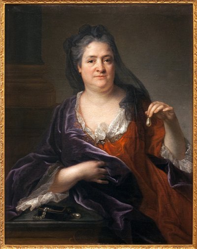 De hertogin van Orléans of de Palatijnse Elisabeth-Charlotte door Andre Bouys