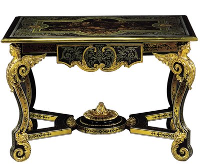 Louis XIV midden tafel, ca. 1685 door Andre Charles Boulle